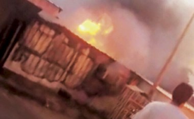 إخماد حريق منزل في تيماء دون إصابات