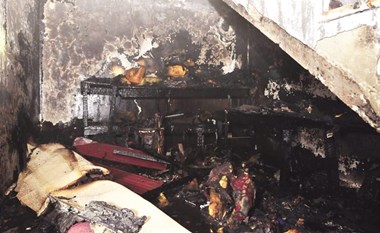 إصابة إطفائي خلال إخماد حريق منزل في «الصباحية»