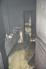 اصابة 3 مواطنين بإختناق اثر حريق منزل بـ «اليرموك»
