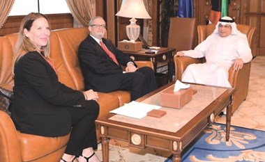 الجراح وسيلفرمان بحثا تعزيز التنسيق الأمني بين الكويت والولايات المتحدة