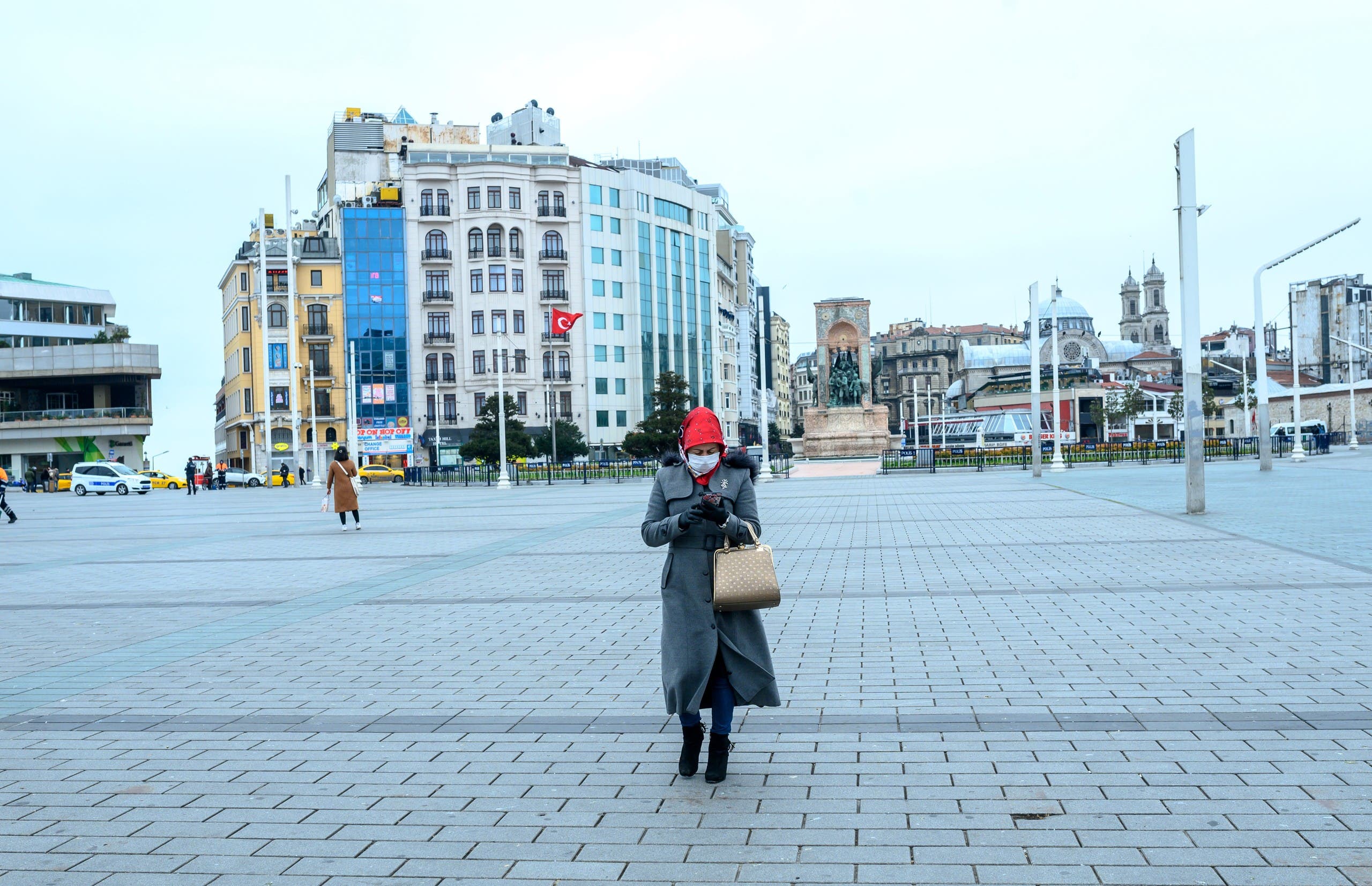 من ساحة تقسيم في اسطنبول (أرشيفية- رويترز)