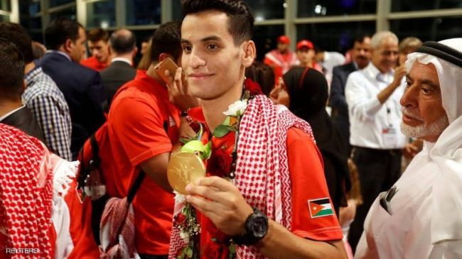 أنباء عدن-إخباري مستقل | السجن 6 أشهر للبطل الأولمبي الأردني أحمد أبو غوش